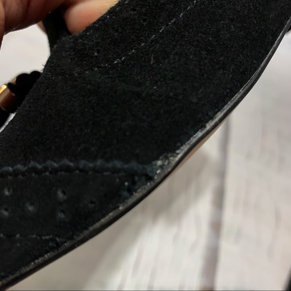 VINCE CAMUTO Rizell Black Smooth Velvet Suede Shoe - Picture 10 of 10